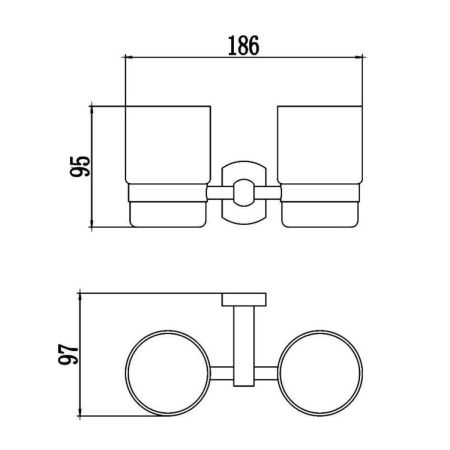 Стакан Savol S-009968