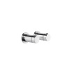 Смеситель для душа Gessi Anello 63335#707 встраиваемый в стену черный с термостатом (внешняя часть)