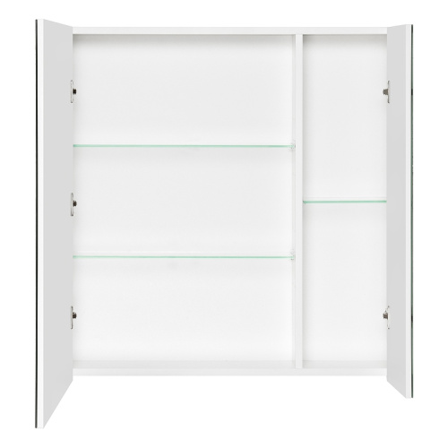 Зеркало-шкаф Aquaton Беверли 1A237102BV010 80х15х81 подвесной цвет белый - фото 2 Зеркало-шкаф Aquaton Беверли 1A237102BV010 80х15х81 подвесной цвет белый - фото 2