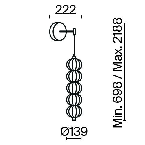 Бра Maytoni Golden Cage MOD216WL-L10G3K - фото 3