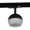 Трековый однофазный светильник Reluce 53008-9.3-001CT GX53 BK