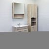 Шкаф-пенал Comforty Марио 00-00005976CF 40х190 напольный цвет белый/бежевый