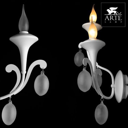 Бра Arte Lamp Montmartre (Монтмартре) A3239AP-2WH