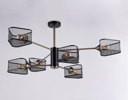 Люстра на штанге Ambrella Light Loft (Лофт) TR80172