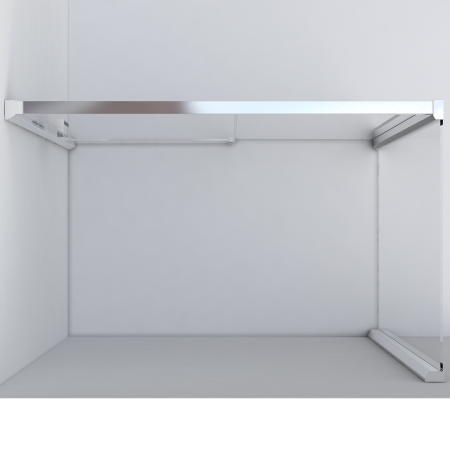 Душевой уголок Vincea Lugano VSR-1L9012CGB-1 120х90 стекло тонированное профиль черный без поддона