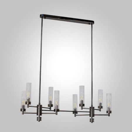 Люстра на штанге AM Group Indigo (Индиго) INDIGO SPL8 PEARL BLACK
