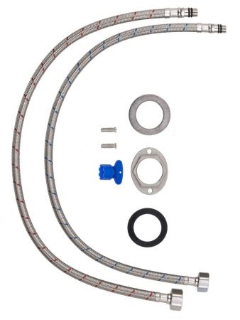 Смеситель для кухни Wonzon & Woghand WW-L1005-MW на мойку белый