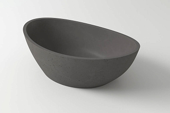 Раковина из искусственного камня Holbi EUROPE 2.02.005.44.4 54х33 накладная цвет серый