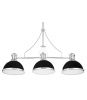 Люстра на штанге Lumina Deco Ettore (Етторе) LDP 710-3 BK+CHR