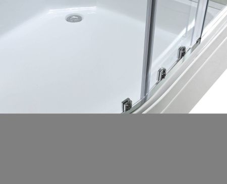 Душевая кабина AvaCan EM EM3912RNT 120х90 асимметричная без крыши ориентация правая