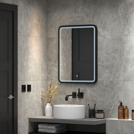 Зеркало Continent Enjoy Black ЗЛП1100 60х80 подвесное