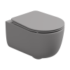 Чаша унитаза подвесная GSG Ceramic Design Hit! HIWCSO038 цвет серый без сиденья безободковая смыв торнадо