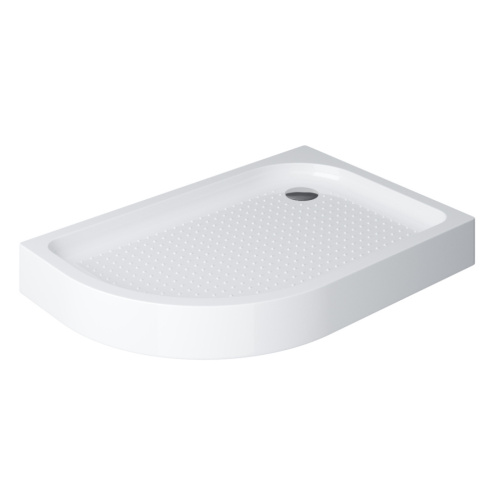 Душевой поддон BelBagno TRAY-BB-RH-100/80-550-15-W-R 100х80 акрил белый - фото 2
