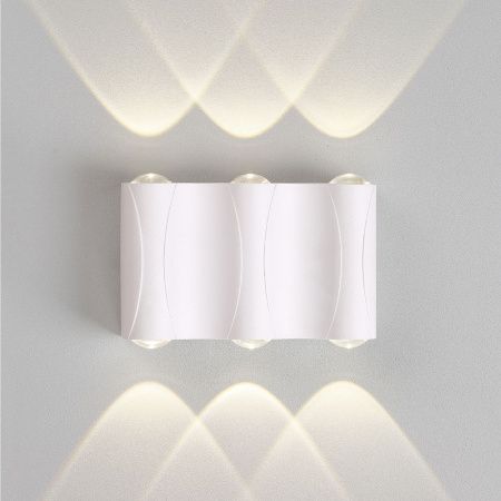Уличный настенный светильник Crystal Lux CLT 022 CLT 022W3 WH 4000K