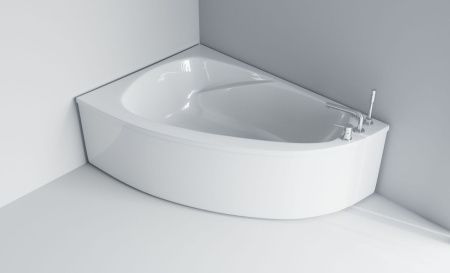 Ванна из литьевго мрамора Astra-Form Тиора 01010023 155х105 угловая асимметричная с ножками