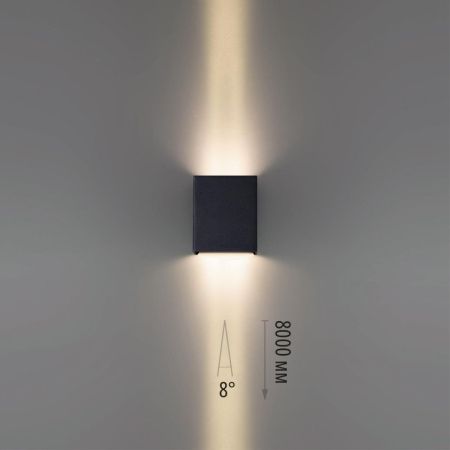 Уличный настенный светильник Odeon Light Arrow (Арров) 7188/10WL