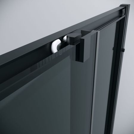 Душевой уголок Grossman Cosmo 300.K33.02.9090.21.10 90х90 стекло тонированное профиль черный без поддона