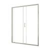Душевая дверь Taliente TA-150-1CP 150х195 стекло прозрачное профиль хром