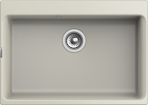 Кухонная мойка Rivelato AXEL Х-70 topazio 73х52 цвет бежевый - фото 2