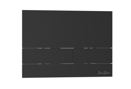 Клавиша смыва механическая Iberica Blanca INOX-S IB.B016.04 цвет черный - фото 2
