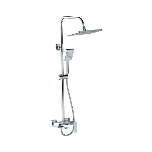 Душевая стойка Haiba HB24639 настенная цвет хром - фото 2