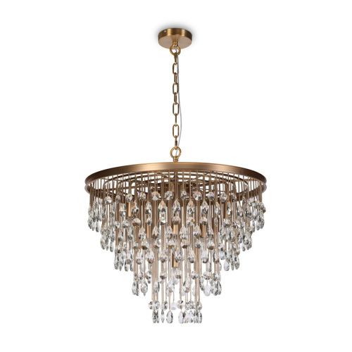 Светильник подвесной Maytoni Linn Neoclassic MOD091PL-09G - фото 5