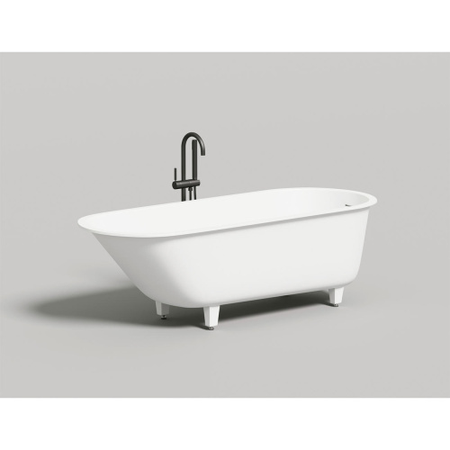 Ванна из искусственного камня Salini ORNELLA 102421MRH 170х75 встраиваемая овальная