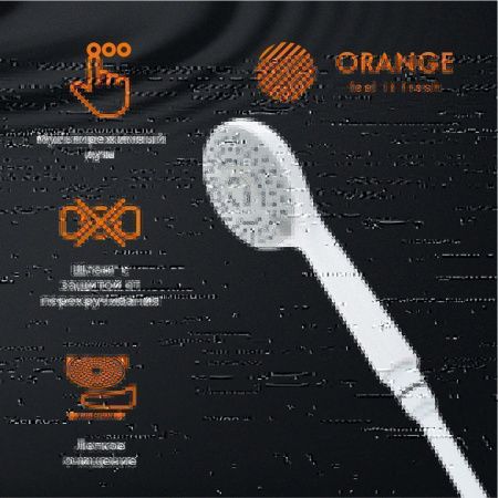 Душевой гарнитур Orange Loop M26-311w настенный белый