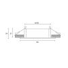 Светильник встраиваемый Hesby Lighting Bodo (Бодо) HSBL_0106