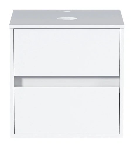 Тумба под раковину 1MarKa Veil Ц0000034030 50х50х50 цвет белый - фото 4