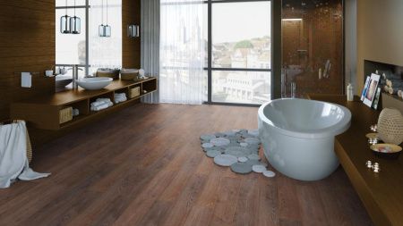 Ламинат Tarkett Estetica 933 Дуб Натур темно–коричневый Т028096 толщина 0,9 см 33 класс 1292х194