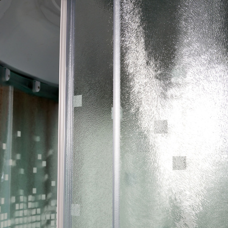 Душевая кабина AvaCan L980GM 80х80 четверть круга с крышей ориентация универсальная