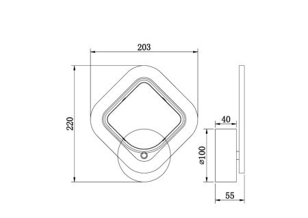 Светильник настенный Freya Radane Market FR10020WL-L7W
