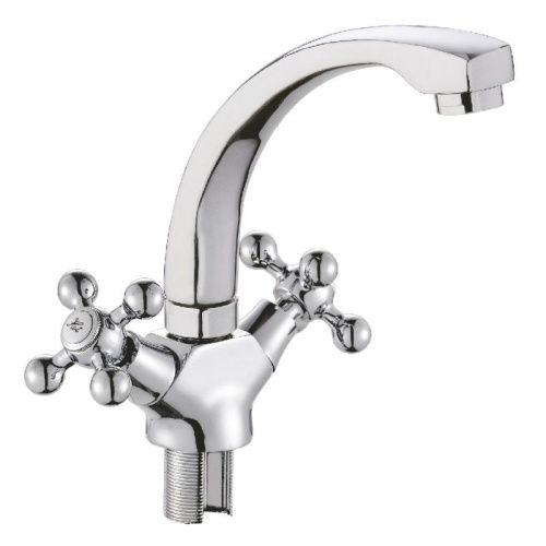 Смеситель для кухни Cron CN1719 на мойку хром - фото 2