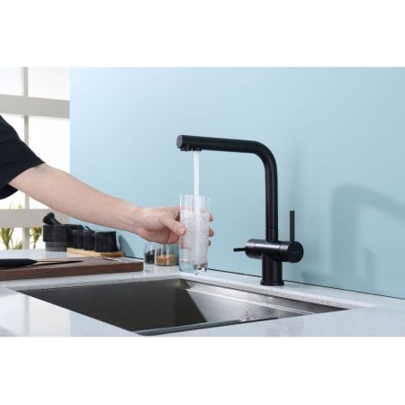 Смеситель для кухни Splenka S70 S70.61.06 на мойку черный