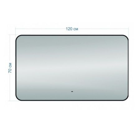 Зеркало с подсветкой Maretti Florenza FL1412070P14EL 120х70 подвесное