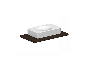 Раковина из санфаянса Scarabeo Fuji 6002 71х43 подвесная цвет белый