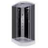 Душевая кабина Niagara Classic 35121433LF 120х80 асимметричная с крышей ориентация левая