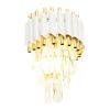 Светильник настенный Lumina Deco Funneli (Фуннели) LDW 6003-2 WT+F.GD