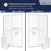 Душевая дверь RGW Passage (Пассаж) 41081415-11 150х195 стекло прозрачное профиль хром