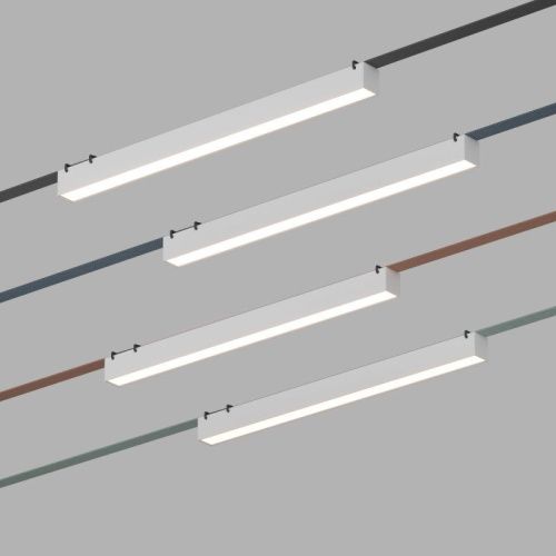 Трековый однофазный светильник Denkirs Belty linear (Белты линеар) DK5576-WH - фото 2