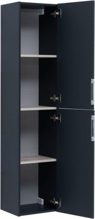 Шкаф-пенал Aquanet Алвита New 00277559 40х160 подвесной цвет серый