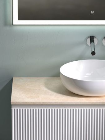 Тумба под раковину Sancos SNOB R SNR100W 100х40 подвесная цвет белый