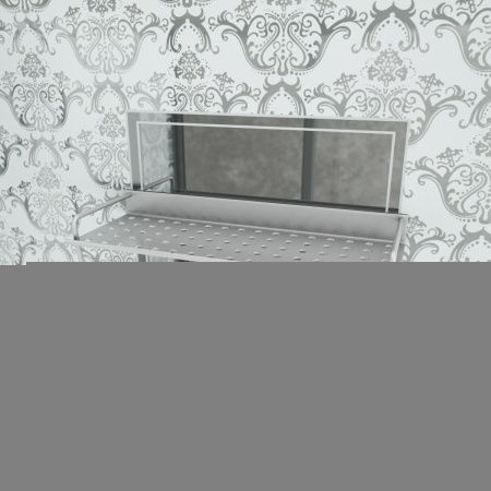 Душевая кабина Niagara Luxe 7799WBK 90х90 пятиугольная без крыши ориентация универсальная