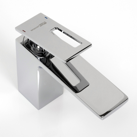 Смеситель WasserKRAFT Alme 1500 1503 на раковину хром без термостата