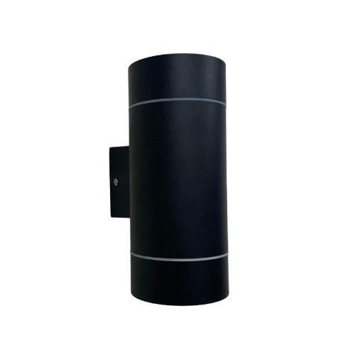 Уличный настенный светильник Uniel UUL-S92A 2х50W/GX53 IP65 BLACK - фото 2