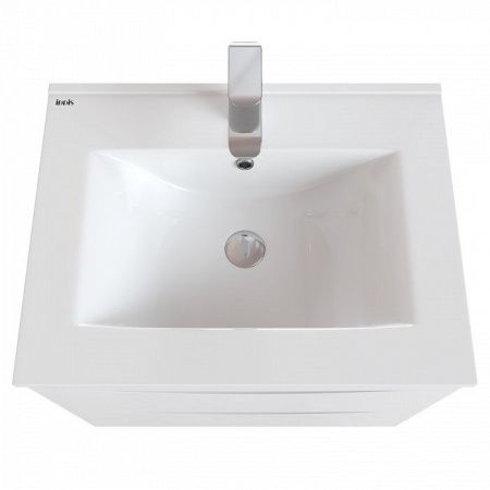 Тумба с раковиной Iddis Cloud CLO60W0i95K 60х50 подвесная цвет белый