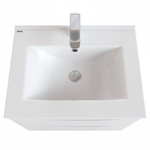 Тумба с раковиной IDDIS Cloud CLO60W0i95K 60х47х50 подвесная цвет белый - фото 2