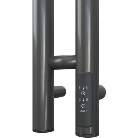 Полотенцесушитель электрический Point Деметра PN12812GB 10х120 серый