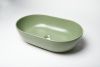 Раковина из сантехнического фарфора Galassia Dream 7308SV 60х40 накладная цвет зеленый